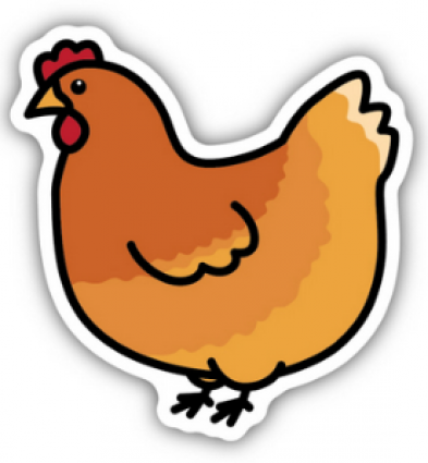 CHICKEN STICKER