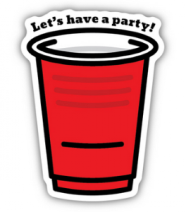 LET'S HAVE A PARTY RED SOLO CUP