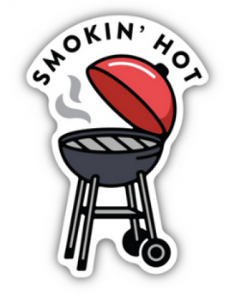 SMOKIN HOT BARBEQUE  STICKER