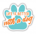 DOG PAW PRINT STICKER