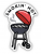 SMOKIN HOT BARBEQUE  STICKER