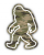 CAMO SASQUATCH STICKER