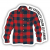 PLAID FLANNEL STICKER