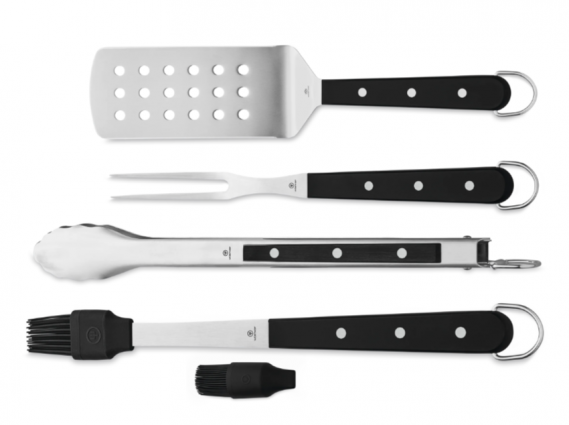 4 PC BBQ SET - CHEF'S TOOLS