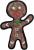 TUFFY HOLIDAY GINGERBREAD MAN