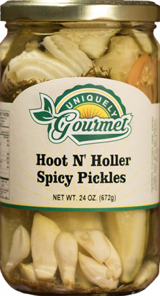 HOOT N' HOLLER SPICY PICKLES