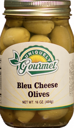 BLEU CHEESE STUFFED OLIVES