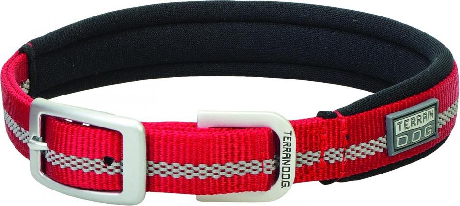 3/4X17 LINED COLLAR RED