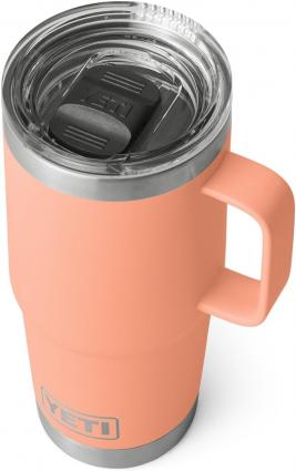 Rambler 20 oz Travel Mug Peach