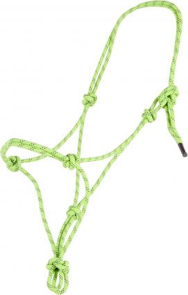 TOUGH 1 POLY ROPE HALTER LIME