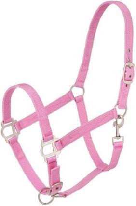 TOUGH 1 NYLON HALTER PINK