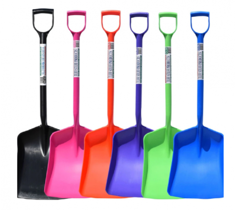 HD FOOD GRADE SHOVEL BLACK