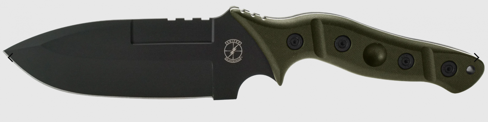 MAMU GREEN HANDLE BLACK BLADE