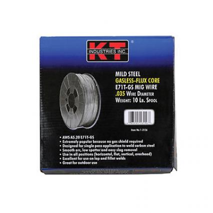 FLUX CORE MIG WIRE 035 10 LB