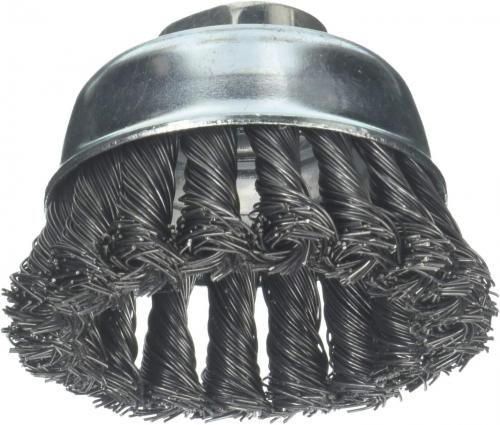 KNOT CUP BRUSH 2-3/4"XM10 X1.25