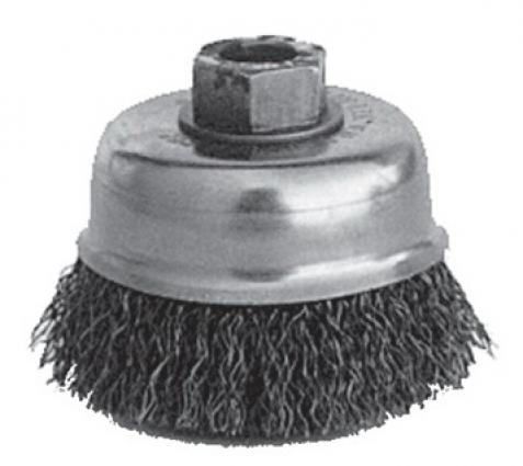 CRIMPED CUP BRUSH 3"X M10 X 1.25