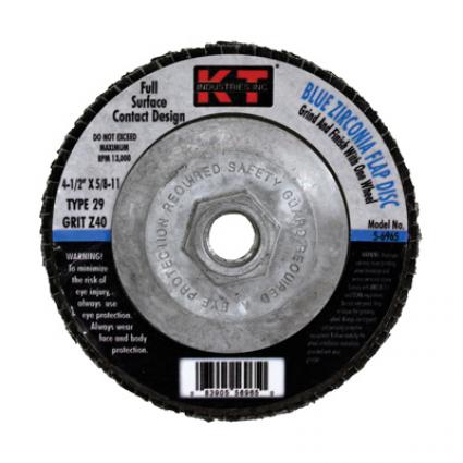 FLAP DISC T29 BZ 40G 4.5X5/8-11