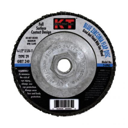 FLAP DISC T29 BZ 40G 4.5X5/8-11