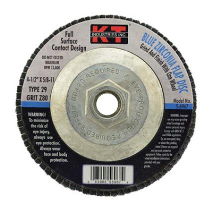 FLAP DISC T29 BZ 40G 4.5X5/8-11