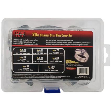 20 PC HOSE CLAMP KIT