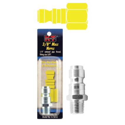 T-STYLE0 1/4" M NPT 3/8" PLUG