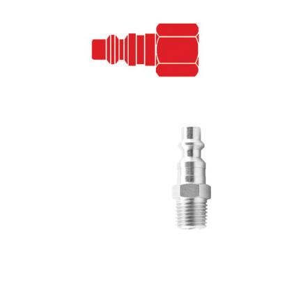 I/M 1/4" M NPT 1/4" PLUG 10PK