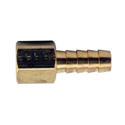 HOSE END 1/4" F NPT X 3/8" BARB