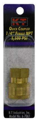 QUICK COUPLER 1/40F NPT 5500 PSI