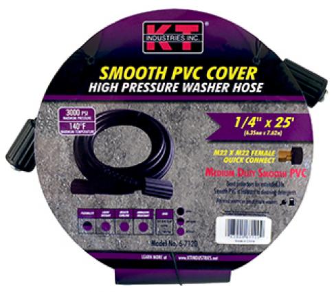 1/4" X 25' HIGH PRESSURE HOSE