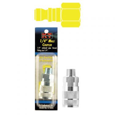 T-STYLE0 1/4" M NPT 1/4" COUPLER