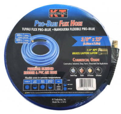 3/8" PRO-BLUE FLEX HOSE 25'