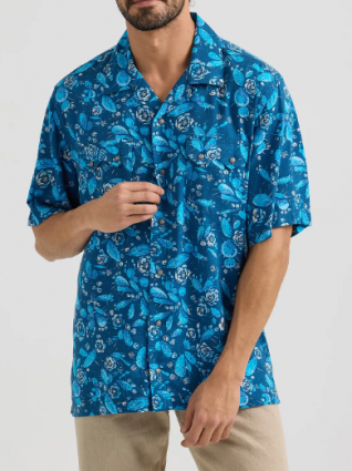 COCONUT COWBOY SS SHIRT BLUE