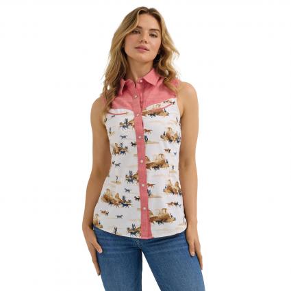 AMERICANA SHIRT WESTERN PRINT