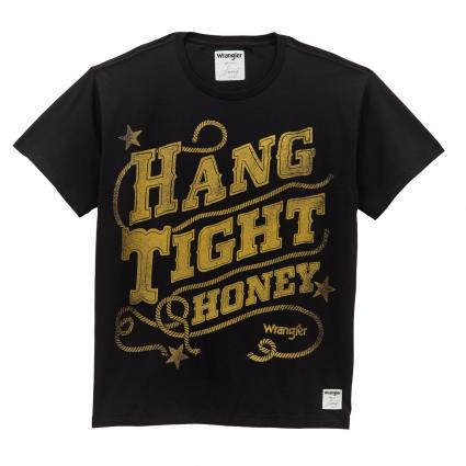 LW HANG TIGHT HONEY SS TEE BLACK