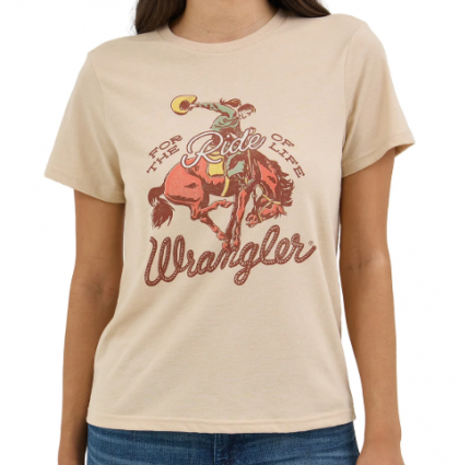 WRANGLER RETRO SS TEE BRONCO