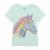 GIRLS SS HORSE TEE TEAL