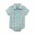 BABY PLAID BODYSUIT BLUE