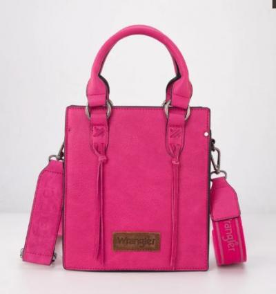 WRANGLER MINI TOTE HOT PINK