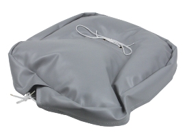 DELUX HVY. PAN SEAT CUSHION GREY