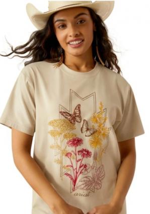 WMS WILD BOTANICAL SS TEE