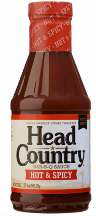 HEDCNTRY 20oz HOT&SPICY BBQ SAUC