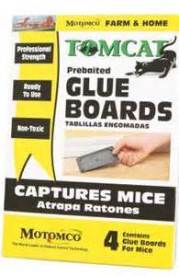 TOMCAT 4PK MOUSE SIZE GLUE TRAP