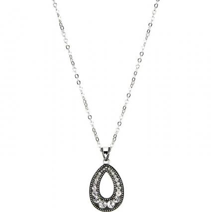 OVAL PENDANT NECKLACE