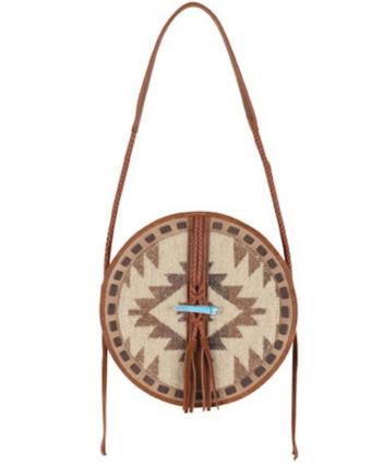 JSTN CANTEEN BAG TAN AZTEC