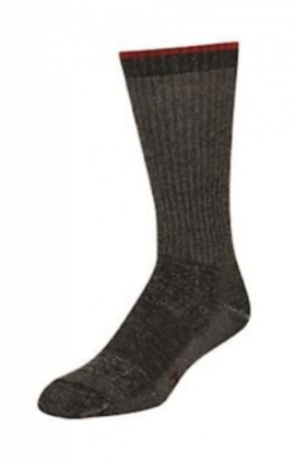 JUSTIN HALF WOOL BLND CREW SOCK