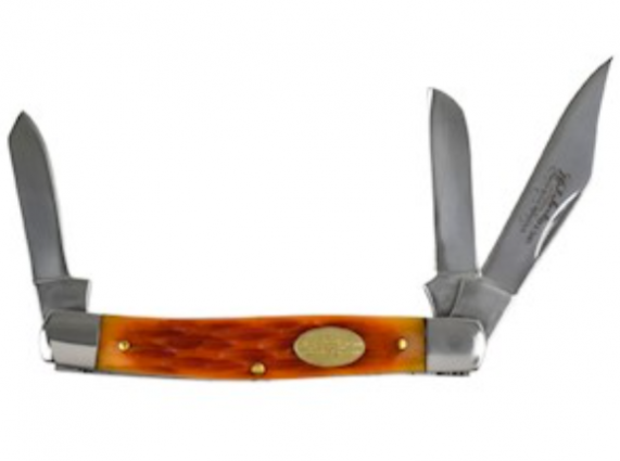 JSTN STCKMN KNIFE BONE HNDL 3BLD