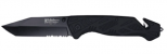 JSTN 3 IN 1 TACTICAL KNIFE BLK