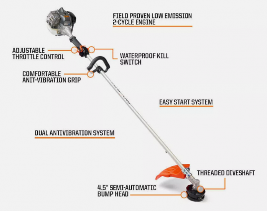 ST 254 BAD BOY GAS TRIMMER