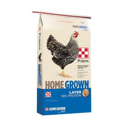 50# PURINA HOME GROWN CRUMBLE 16