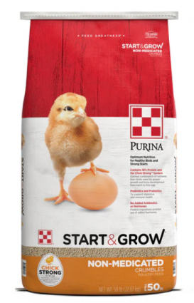50# PURINA START GROW NON MED